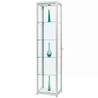 Szabadon álló vitrin dupla ajtókkal