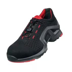 UVEX1 X-TENDED SUPPORT félcipő fekete/piros S1 SRC ESD
