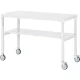 Görgőkészlet munkapadokhoz, szélesség 750-2000 mm, 2 fix és 2 forgókerék, fékkel, d 125 mm, magasság 150 mm, teherbírás akár 450 kg, munkamagasság. 975 mm
