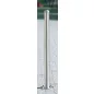   Rozsdamentes acél oszlopok, kerek, 61 mm átmérőjű, betonba építhető, végzáróval