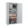 Dokumentumszekrény, b + s2 biztonsági szint, lfs30p, széxméxma 705x527x1175 mm, űrtartalom 202 l, 2 polc, ral 7035 világosszürke