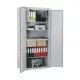 Dokumentumszekrény, b + s2 biztonsági szint, lfs30p, széxméxma 705x527x1175 mm, űrtartalom 202 l, 2 polc, ral 7035 világosszürke