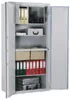 Dokumentumszekrény, b + s2 biztonsági szint, lfs30p, széxméxma 705x527x1175 mm, űrtartalom 202 l, 2 polc, ral 7035 világosszürke