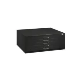   Rajzszekrény, din a1, széxméxma 1100x765x420 mm, 5 fiók, ral 7021 fekete-szürke