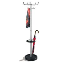 10 kampó, forgatható, esernyőtartó