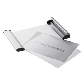   Ajtótábla, sz x m 110x180 mm, alumínium keret, akril borítás, 3 db-os csomag