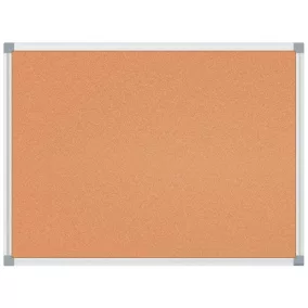 Faliújság, parafa, sz x m 600x450 mm, alumínium keret