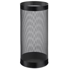   Esernyőtartó, átmérő 270 x 590 mm, perforált acéllemez, fekete