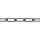 Rozsdamentes acél elzárólánc, masszív kialakítás, átmérő. 5 mm, 36 mm-es osztás, 10 m hosszú
