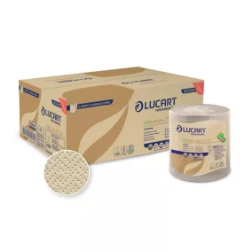   Lucart ECO Natural tekercses törlő 2 rétegű 155m 6 tekercs/karton, 40 karton/raklap