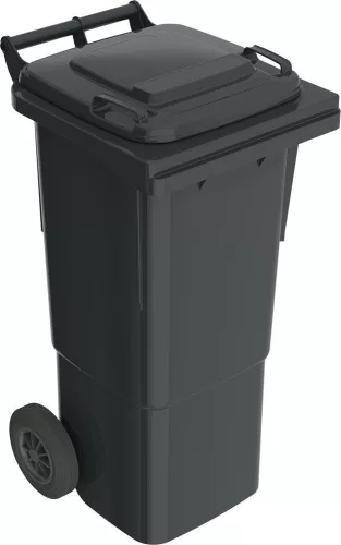 Nagyméretű, 240 l-es hdpe kék mobil hulladéktároló, 240 l-es hdpe kék színű, mobil hulladéktároló, en 840 szabvány szerint