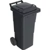 Nagyméretű, 240 l-es hdpe kék mobil hulladéktároló, 240 l-es hdpe kék színű, mobil hulladéktároló, en 840 szabvány szerint