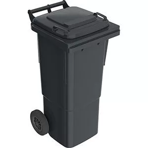Nagyméretű, 240 l-es hdpe kék mobil hulladéktároló, 240 l-es hdpe kék színű, mobil hulladéktároló, en 840 szabvány szerint