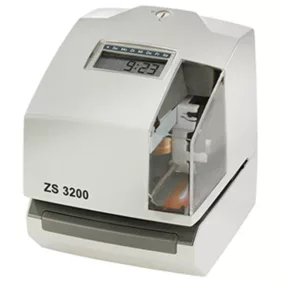   Műhelybélyegző, széxméxma 150x165x180 mm, lcd kijelző, mátrixnyomtató, időregisztráció, dátum + egyedi rövid szöveg, tápegység 220-240v, 50/60hz