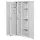 Nagy teherbírású szekrény, tömör fémlemez ajtók, 2 függőleges fiók, 3 polc, széxméxma 1000x600x1950 mm, ral 7035