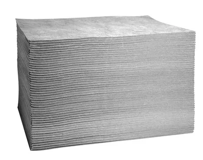 Megkötőanyag, törlőkendők, szé x mé 400x500 mm, űrtartalom 108 l, olajokhoz, fehér szín, vízálló, ve 100 törlőkendő