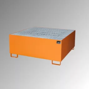   Kármentő, acél, gyűjtőtérfogat 1000 l, széxméxma 1460x1460x630 mm, töltőtoldalék nélkül, ral 2000