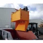   Nyitható aljú tartály, gumi felfüggesztéssel, hxszxm 840x1245x845 mm, térfogat 0,5 köbméter, teherbírás 1000 kg, 2000 sárga-narancssárga festéssel