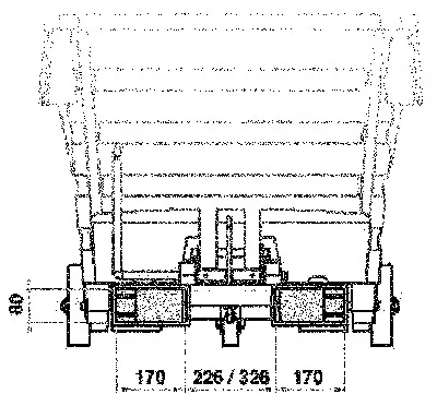 Billenőtároló pe, térfogata 0,75 köbméter, hxszxm 1560x1150x925 mm, teherbírás 250 kg, kerékgarnitúrával, kék színű