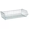 Apróalkatrész polc drótkosarakkal, alsó rész, széxméxma 1005x500x2000 mm, 4 szint drótkosarakkal, 2 szint farostlemez polcokkal, polcterhelés 250 kg