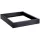 Targonca talplemez alaplap, fekete, sz x m 1430x100 mm