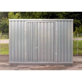   Xxl anyagtartály, összeszerelt, horganyzott, sz x m x ma mm külső/belső 3020/2910x2540/2355x2600/2365, padlóval