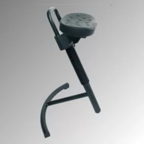   Állássegítő állítható magasságú, magasságállítás 645-825 mm, beépített habszivacs ülés, állítható ülésdőlésszög, fekete váz
