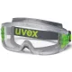 UVEX ULTRAVISION SZEMÜVEG,SZÜRKE GUMIPÁNTOS,VÍZTISZTA LENCSE
