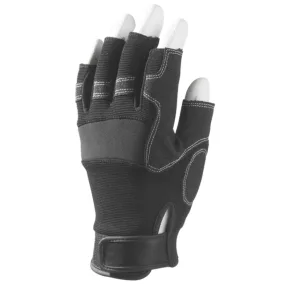   BŐRKESZTYŰ, FEKETE SZINTETIKUS SOFŐR, UJJVÉG NÉLKÜL_8 (ST)