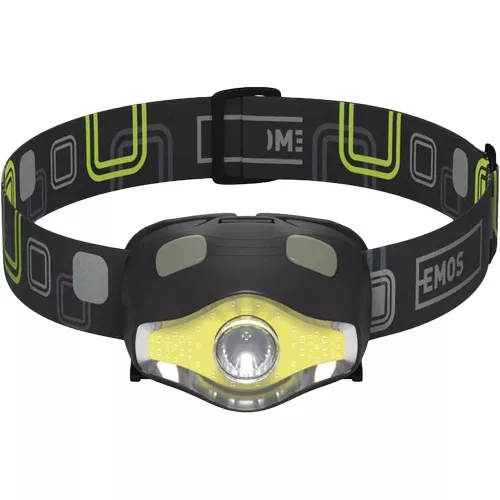 Homloklámpa P3536 3W LED + COB