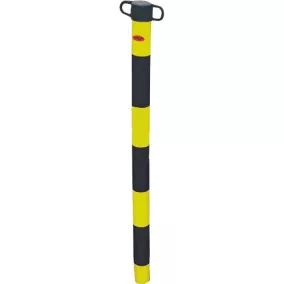 JSP HDE100 lánckorlát oszlop fekete/sárg