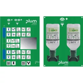 PLUM 4694 szemkimosó állomás 2 flakonnal