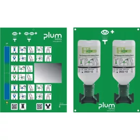 PLUM 4694 szemkimosó állomás 2 flakonnal