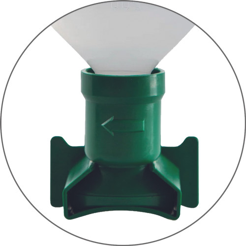 PLUM Fali tartó zöld 956430