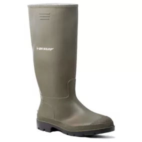 DUNLOP PRICEMASTOR ZÖLD SAV- ÉS LÚGÁLLÓ PVC CSIZMA_35