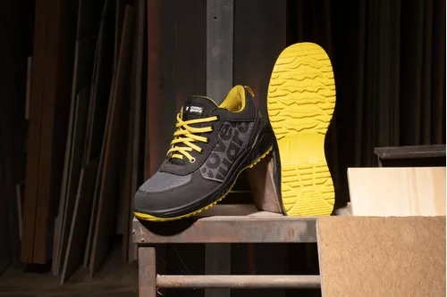 CLAW SWIFT S1P SRC ESD FEKETE/SÁRGA HÁLÓS VÉDŐFÉLCIPŐ_47