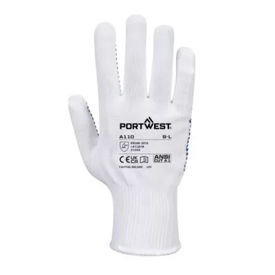 Nylon PVC pontozott kesztyű