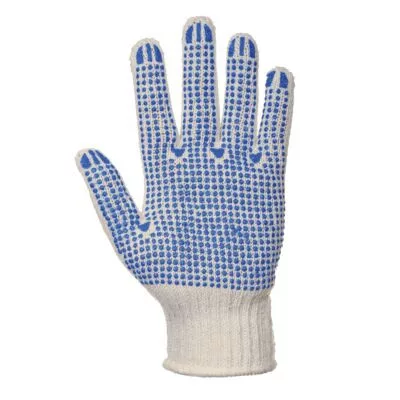 PVC pontozott kesztyű