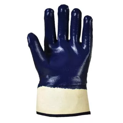 Csuklóig mártott nitril kesztyű