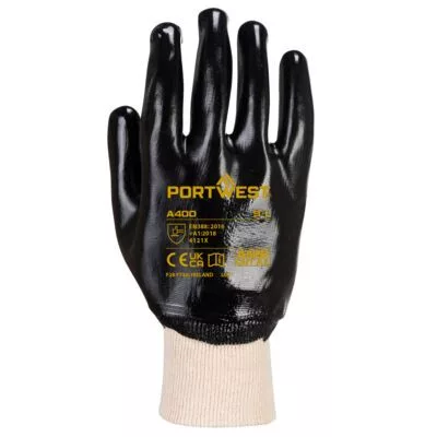 PVC csuklóig mártott kesztyű