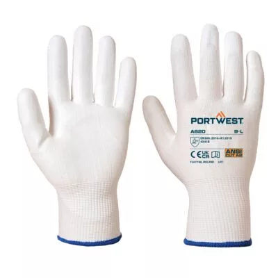 PU tenyérmártott LR vágásbiztos kesztyű