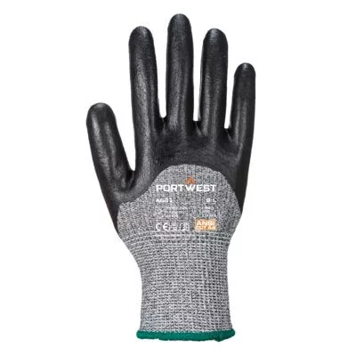 Nitrilhab vágásbiztos kesztyű 3/4