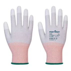 LR13 ESD PU ujjbeggymártott kesztyű - 12 pár/csomag