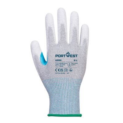 MR13 ESD PU tenyérmártott kesztyű - 12-es csomag