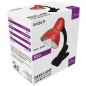 Avide Basic Asztali Lámpa Csíptethető Piros Max 60W