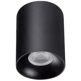 Avide GU10 Lámpatest Kerek Fekete