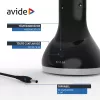 Avide LED Asztali Lámpa RGB Naptár Fekete 4W