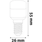 Avide LED 1.3W T26 NW 4000K