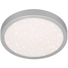   Avide LED Mennyezeti Lámpa Pandora V2 Csillagos Ezüst 15W 280*40mm NW 4000K