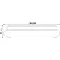 Avide LED Mennyezeti Lámpa Larissa 18W 325*65mm CW 6400K